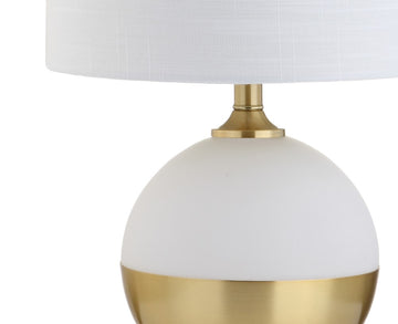 Carr 23.5" Ceramic/Metal LED Table Lamp - JONATHAN Y